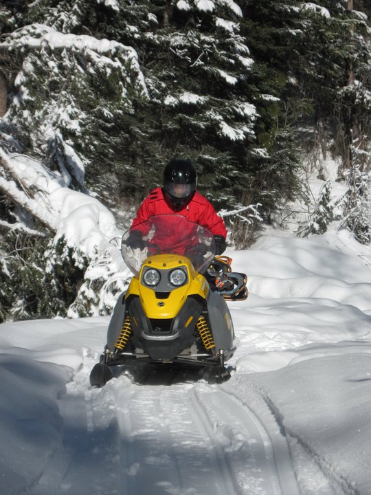 Davis snowmobiling